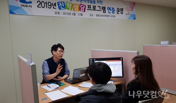 여수시, 고등학생 맞춤형 진학상담 본격 운영(여수시제공)