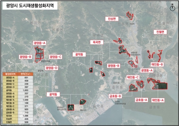 광양시, '2030 도시재생 전략계획' 변경 승인(광양시제공)