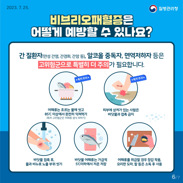 광양시, '비브리오패혈증 감염 위험 상승'예방수칙 준수(광양시 제공)